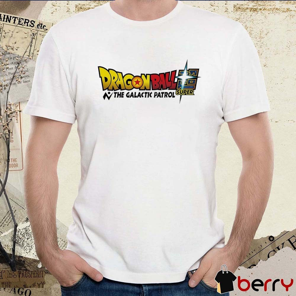 Dragon Ball Super The Galactic Patrol Anime Logo t-shirt