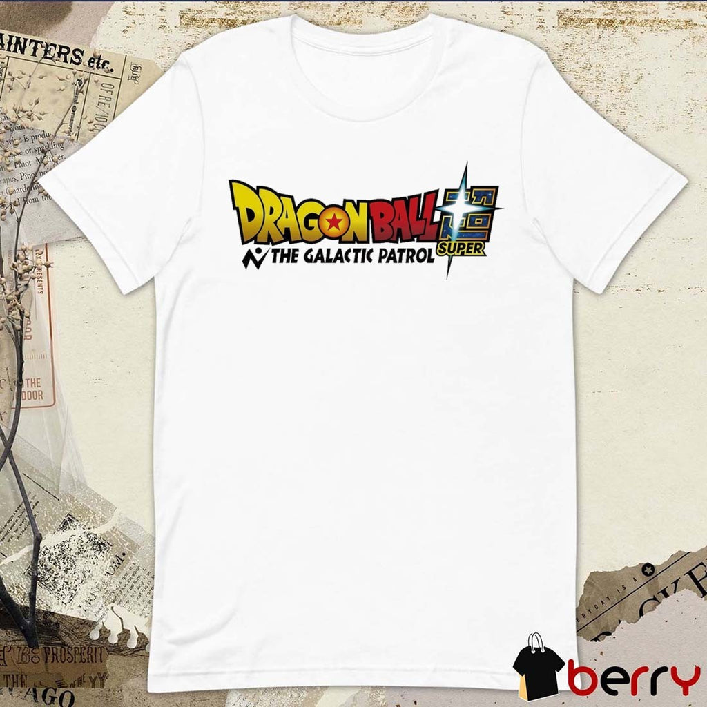 Dragon Ball Super The Galactic Patrol Anime Logo t-shirt