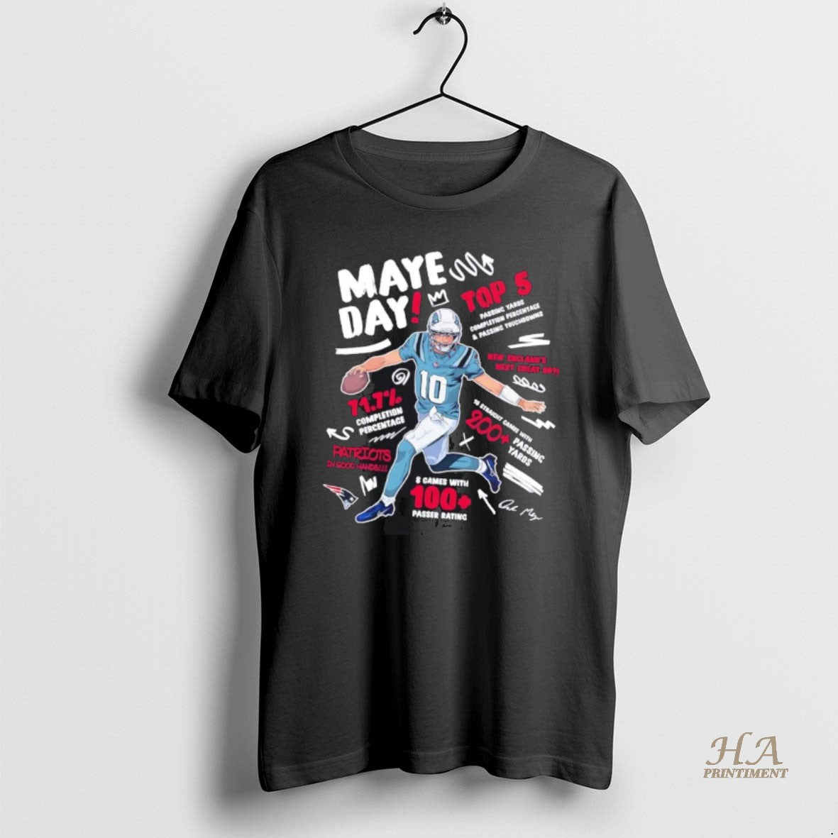 Official Drake Maye Day Patriots In Good Hands T-Shirts, Hoodie, Sweatshirt | InkNestWear.com