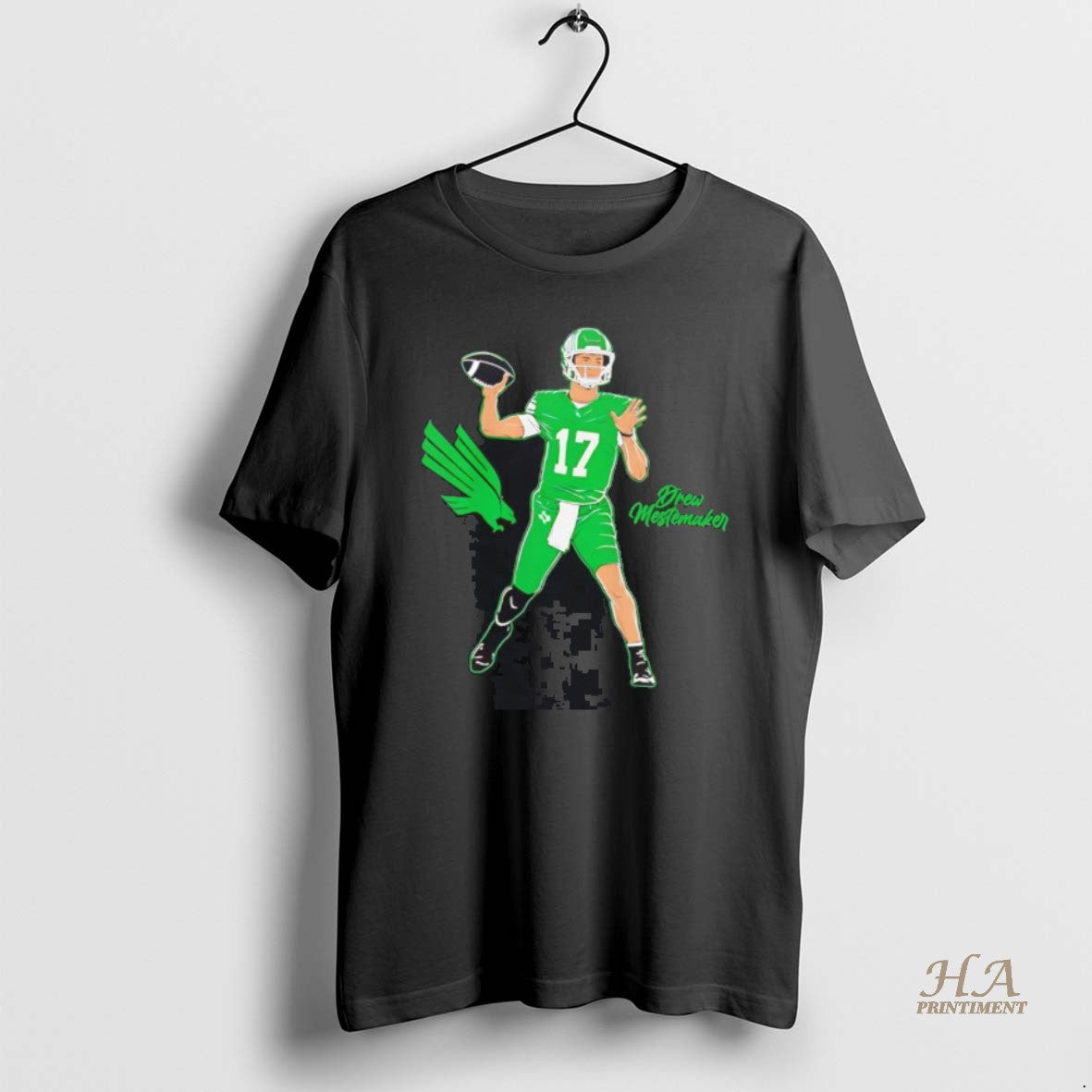 Official Drew Mestemaker Star Pose North Texas Mean Green T-Shirts, Hoodie, Sweatshirt | InkNestWear.com