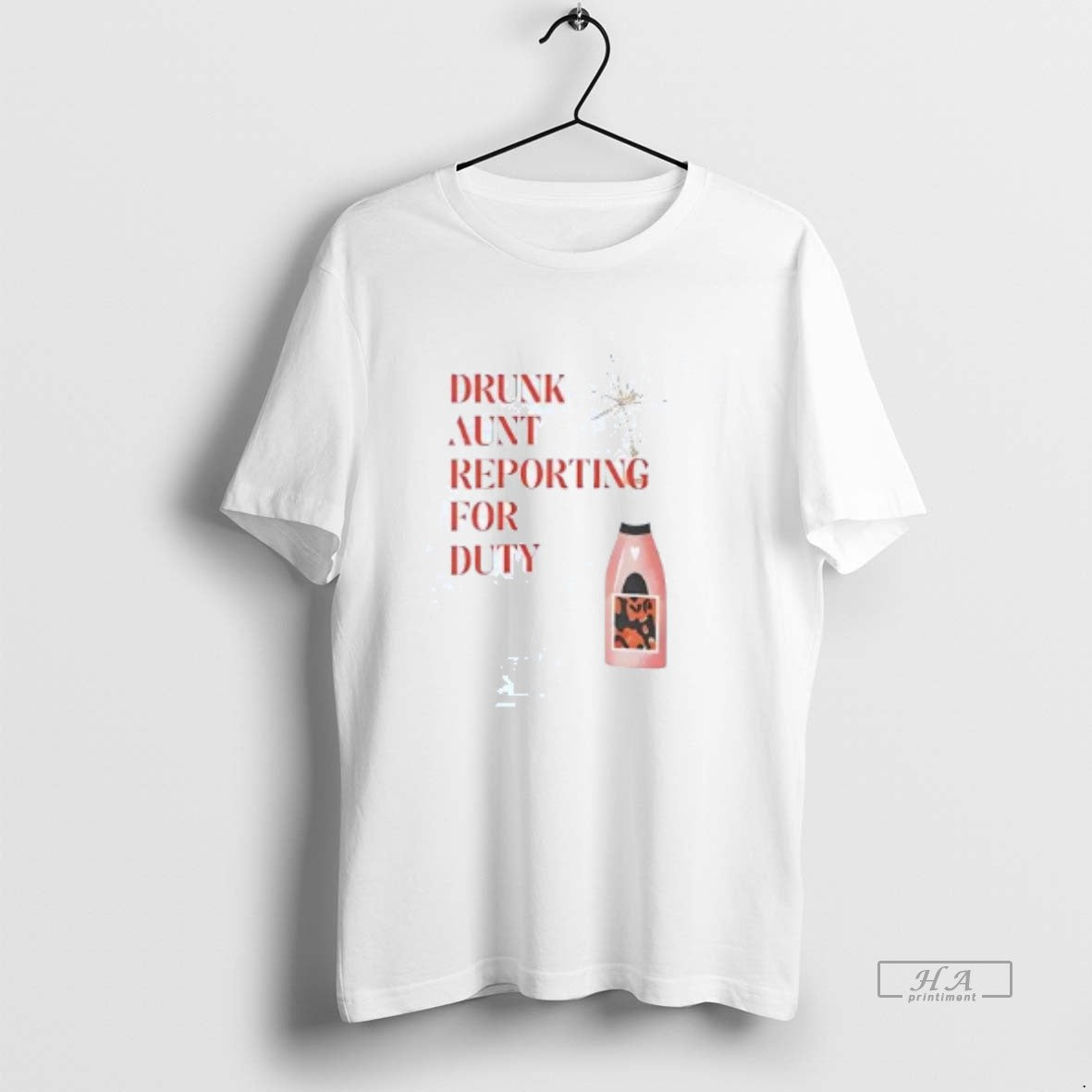 Official Drunk Aunt Reporting For Duty T-Shirts, Hoodie, Sweatshirt | InkNestWear.com