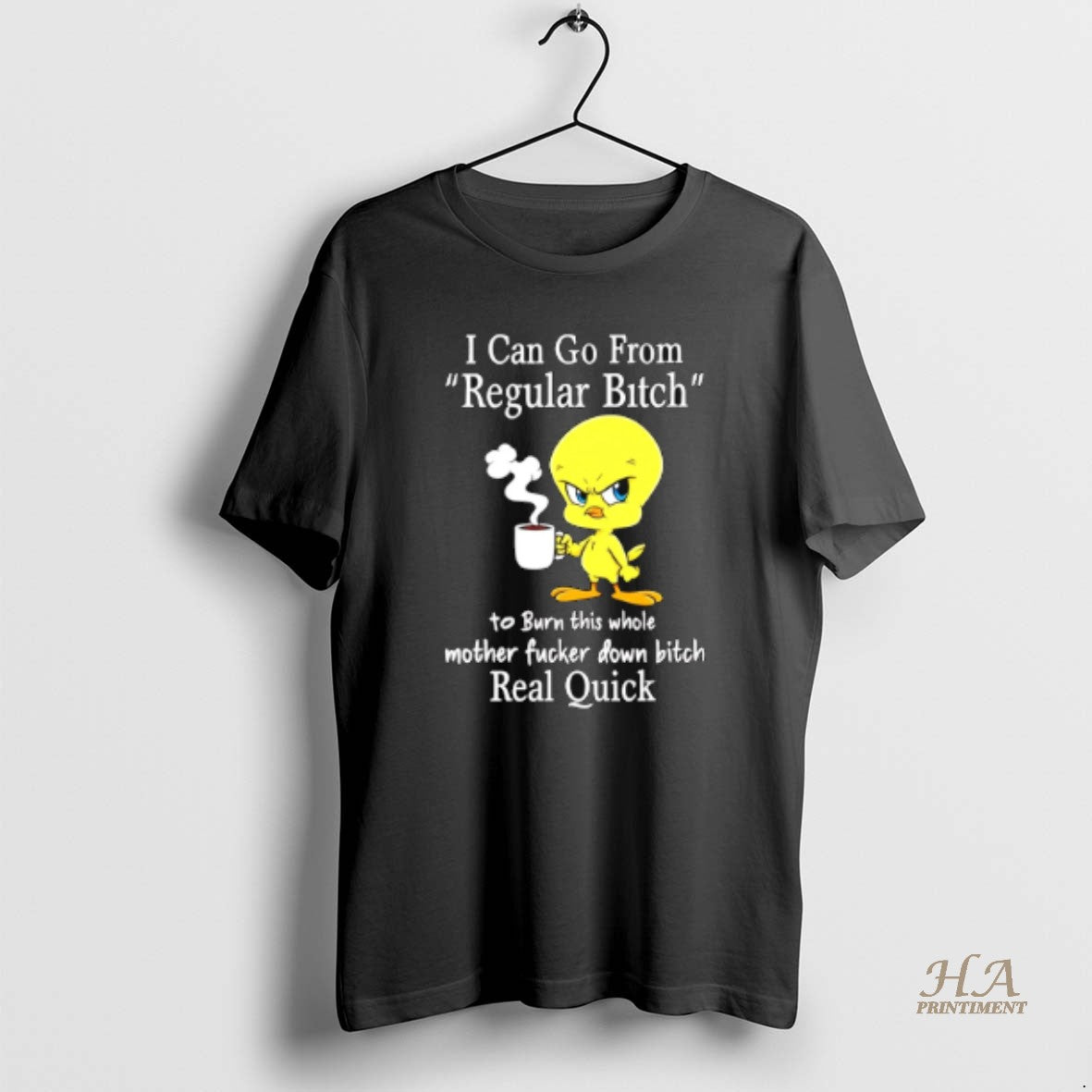Official Duck I Can Go From Regular Bitch To Burn This Whole Mother Fucker Down T-Shirts, Hoodie, Sweatshirt
