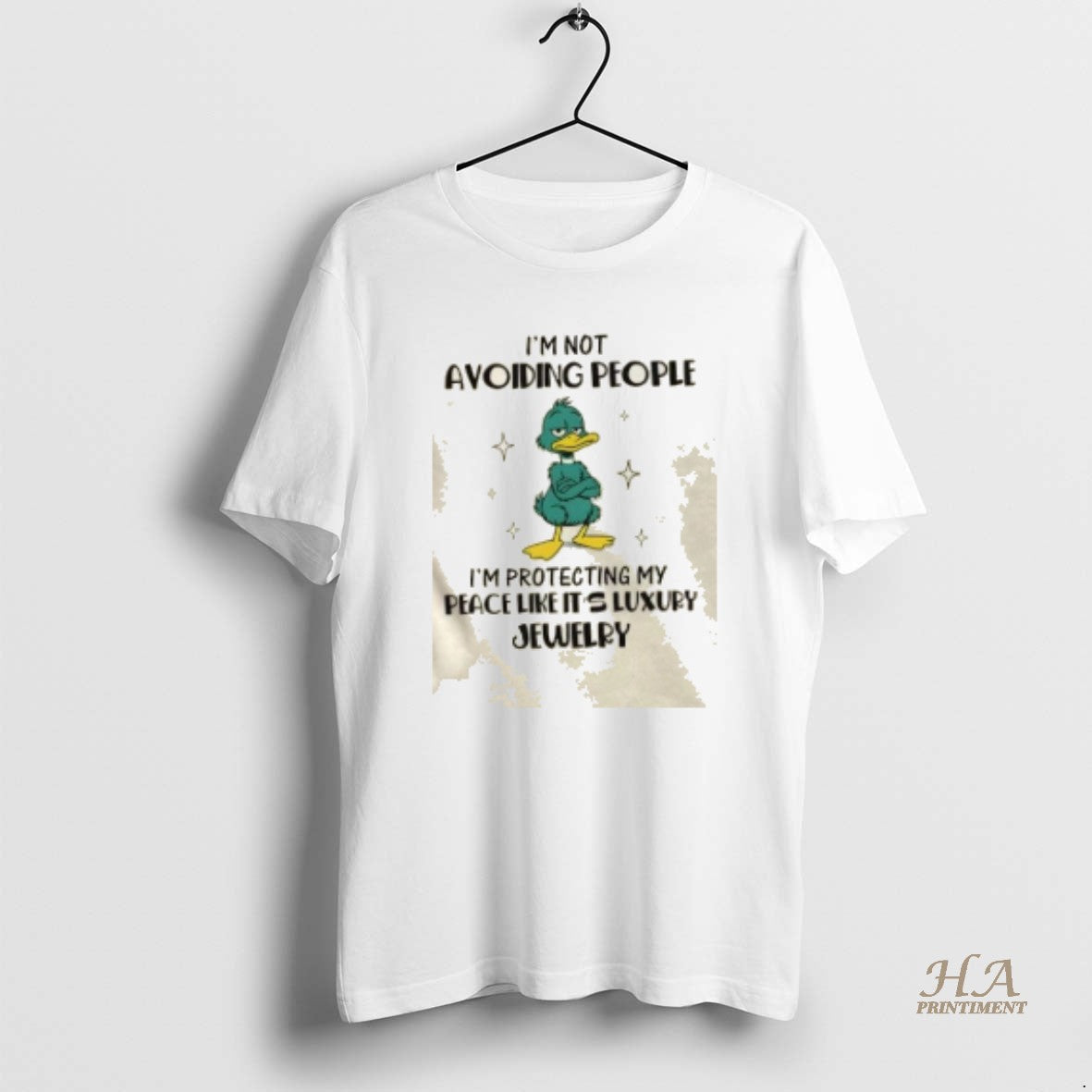 Official Duck Im Not Avoiding People Im Protecting My Peace Like Its Luxury Jewelry T-Shirts, Hoodie, Sweatshirt