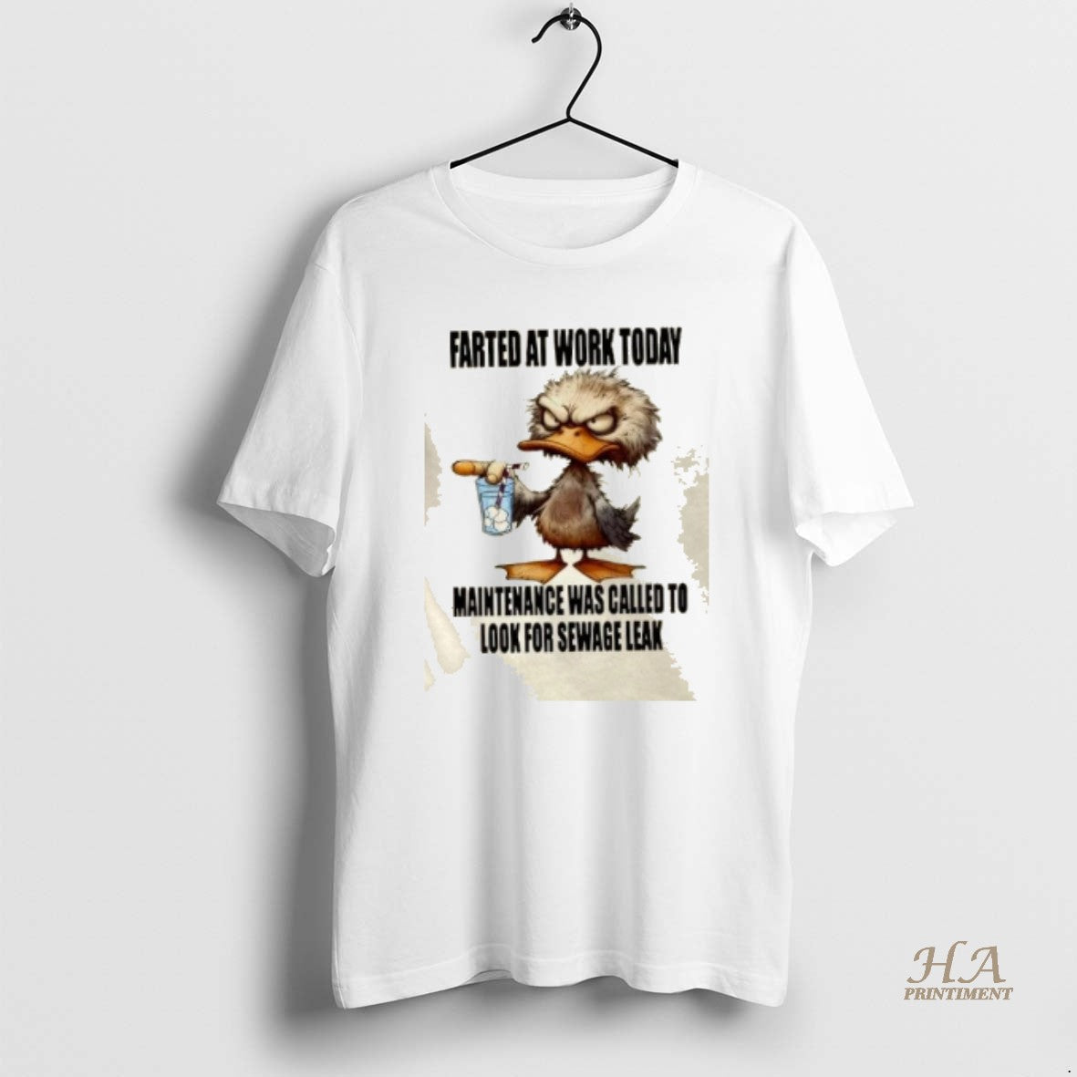 Official Duck Farted At Work Today Maintenance Was Called To Look For A Sewage Leak T-Shirts, Hoodie, Sweatshirt