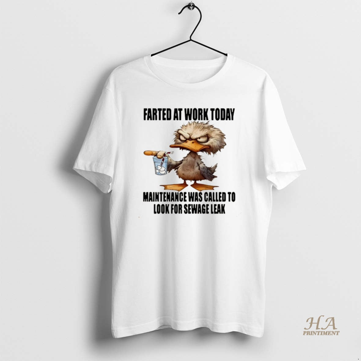 Official Duck Farted At Work Today Maintenance Was Called To Look For Sewage Leak Christmas T-Shirts, Hoodie, Sweatshirt