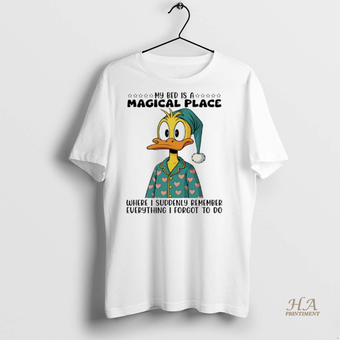 Official Duck My Bed Is A Magical Place Where I Suddenly Remember Everything I Forgot T-Shirts, Hoodie, Sweatshirt
