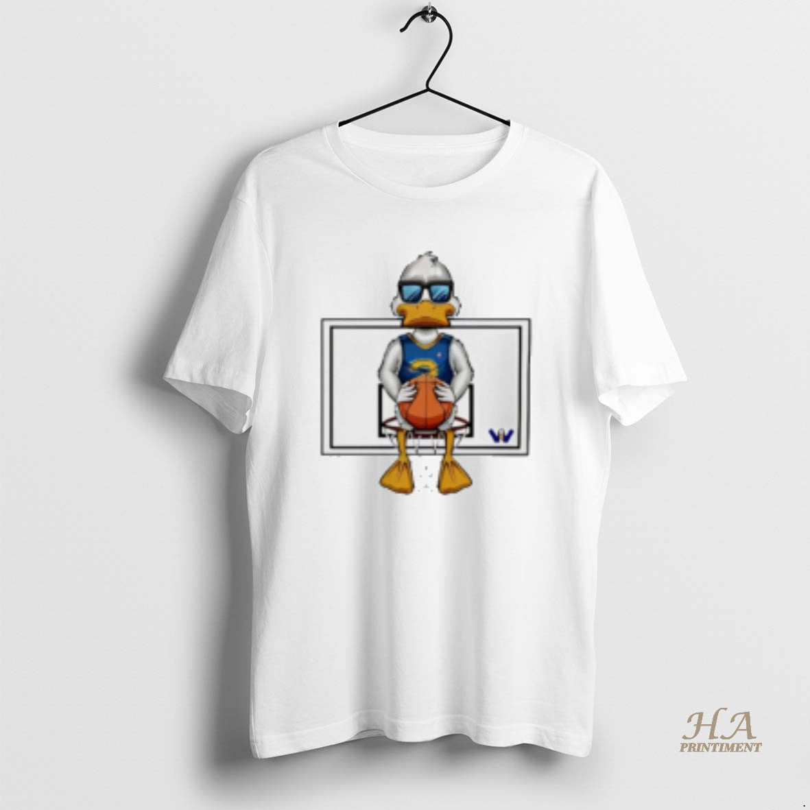 Official Duck On Rim Nba 2025 26 Mascot T-Shirts, Hoodie, Sweatshirt | InkNestWear.com