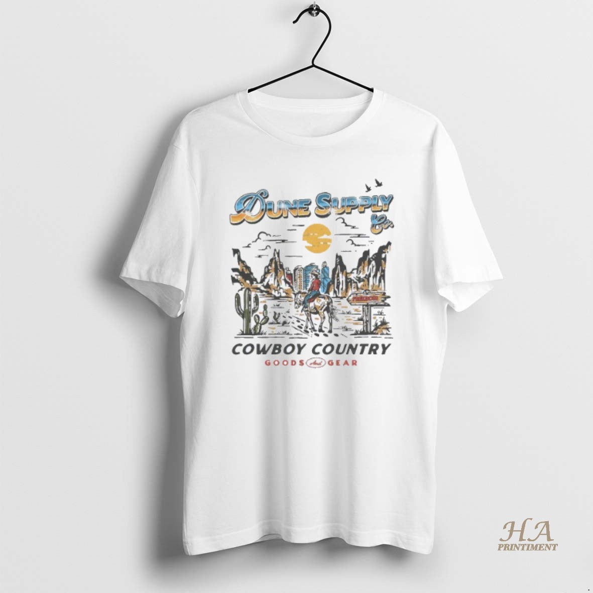Official Dune Supply Co Cowboy Country Good And Gear T-Shirts, Hoodie, Sweatshirt | InkNestWear.com