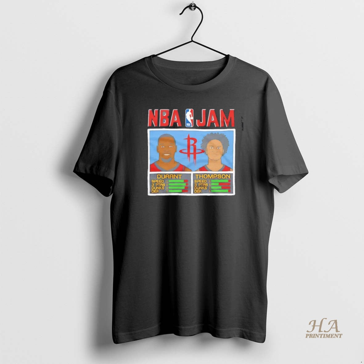 Official Durant And Thompson Nba Jam Rockets T-Shirts, Hoodie, Sweatshirt | InkNestWear.com