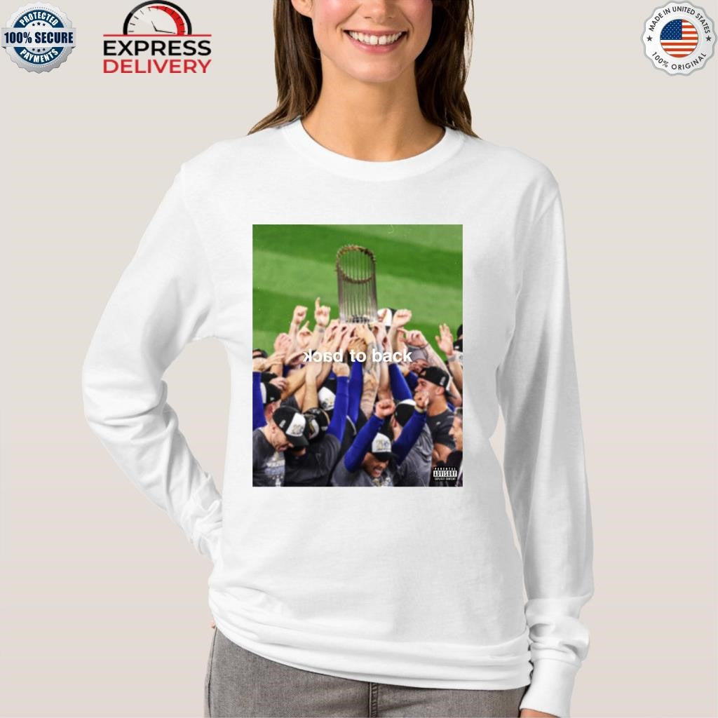 ESPN The Dodgers Are Back to back World Series Champions Shirt
