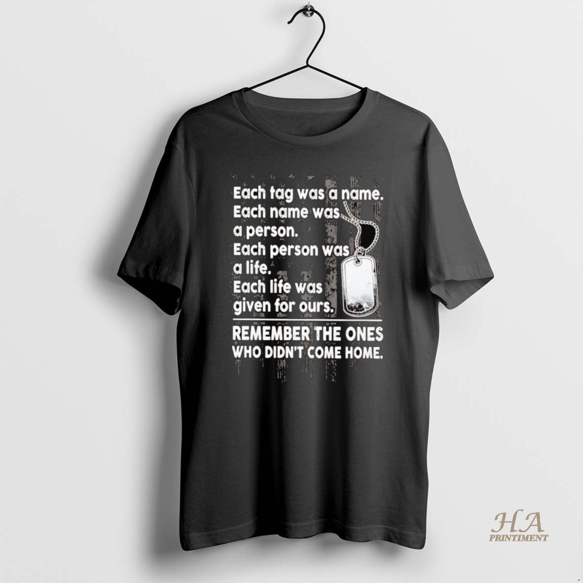 Official Each Tag Was A Name Remember The Ones Who Didnt Come Home T-Shirts, Hoodie, Sweatshirt | InkNestWear.com