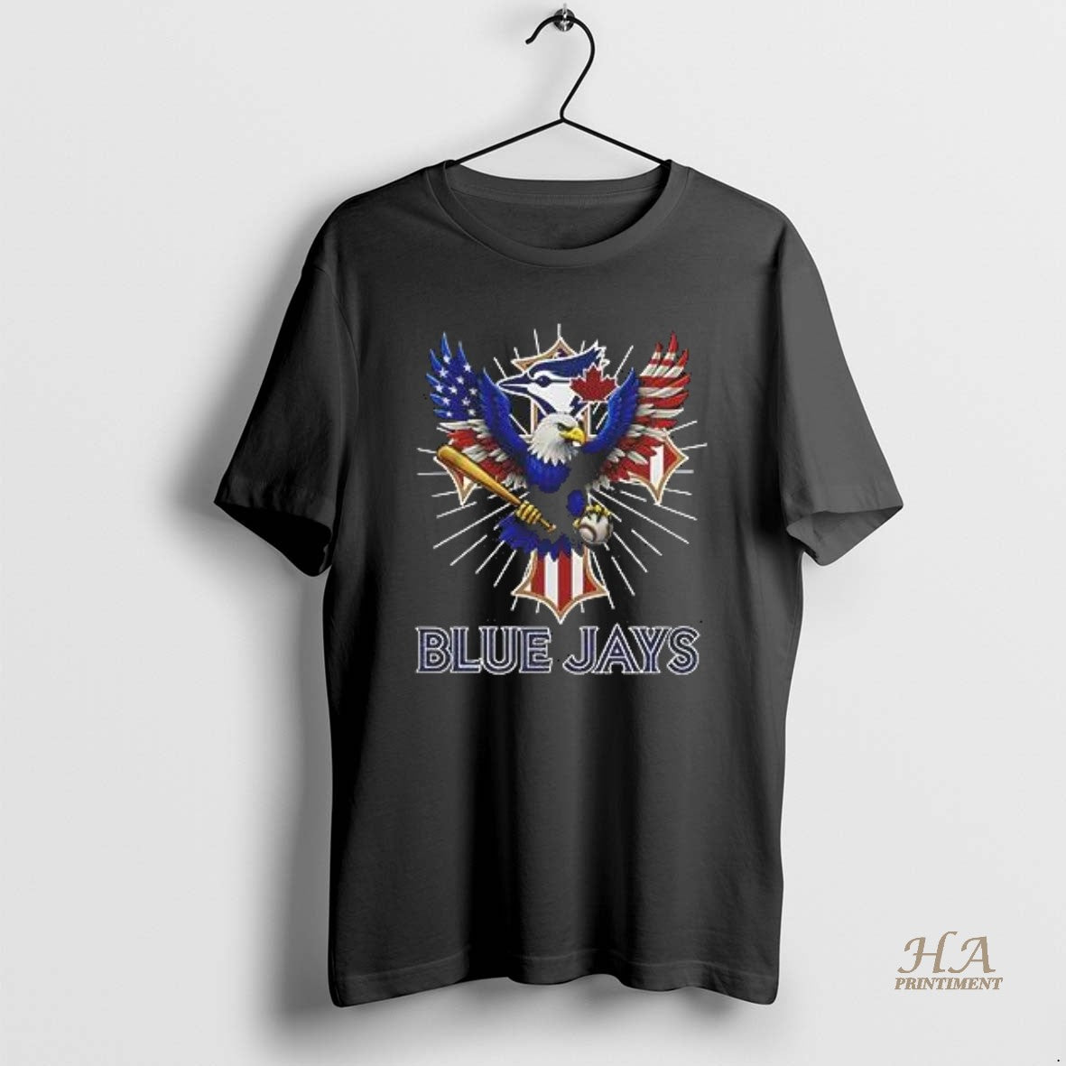 Official Eagle Baseball Toronto Blue Jays American Flag 2025 T-Shirts, Hoodie, Sweatshirt | InkNestWear.com