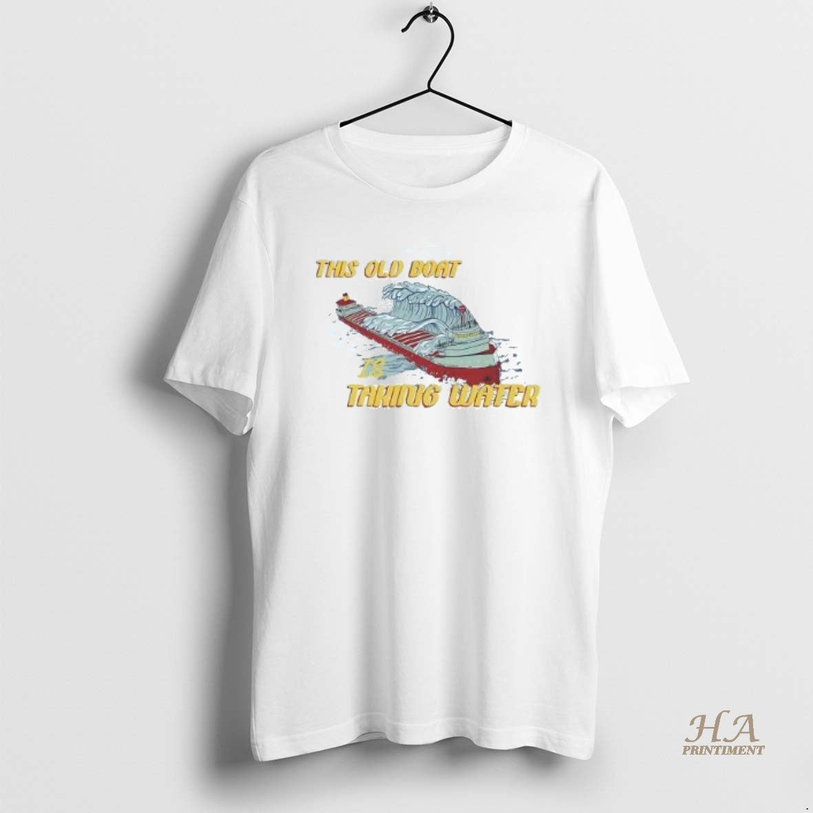 Official Edmund Fitzgerald This Old Boat Is Taking Water T-Shirts, Hoodie, Sweatshirt | InkNestWear.com