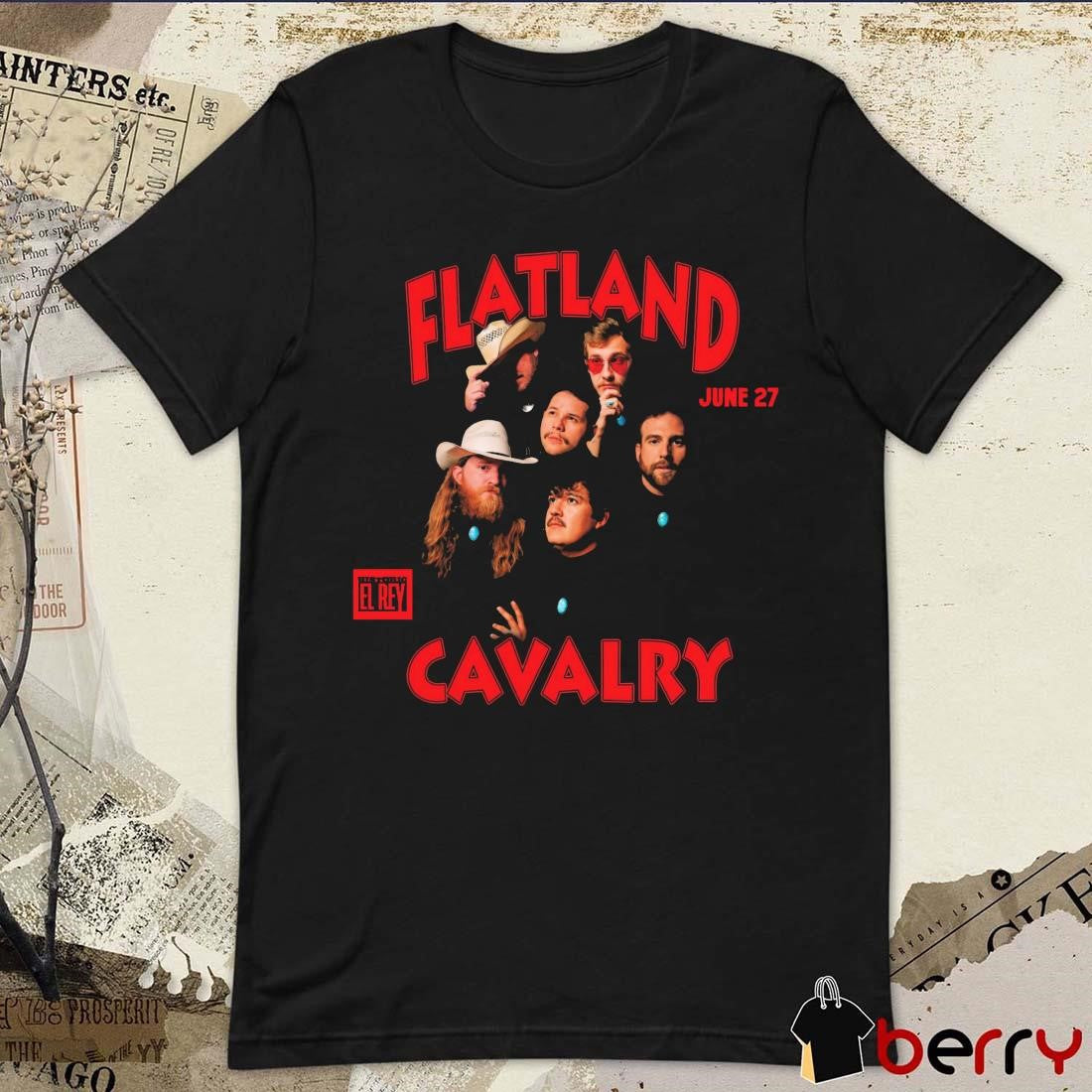 El Rey on the Flatland Forever Tour with support from Presley Haile June 27 2025 t-shirt