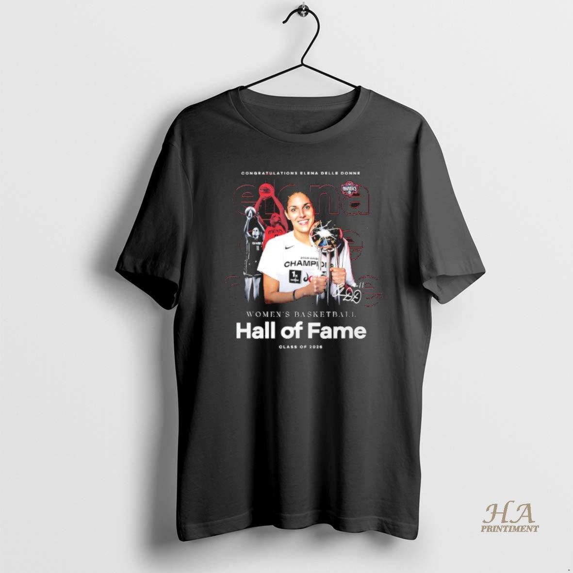Official Elena Delle Donne Washington Mystics Wnba Hall Of Fame 2026 Signature T-Shirts, Hoodie, Sweatshirt | InkNestWear.com