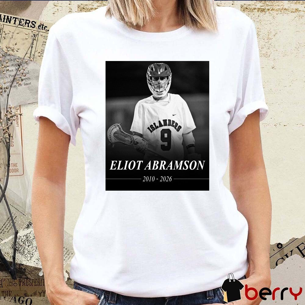 Eliot Abramson 1010 – 2026 The Lacrosse Network Poster t-shirt