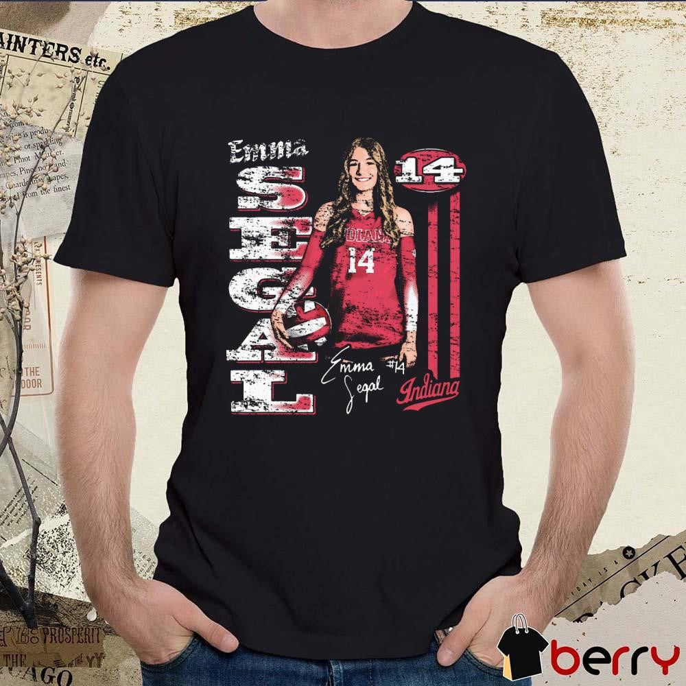 Emma Segal Indiana Volleyball Signature 90s Graphic t-shirt