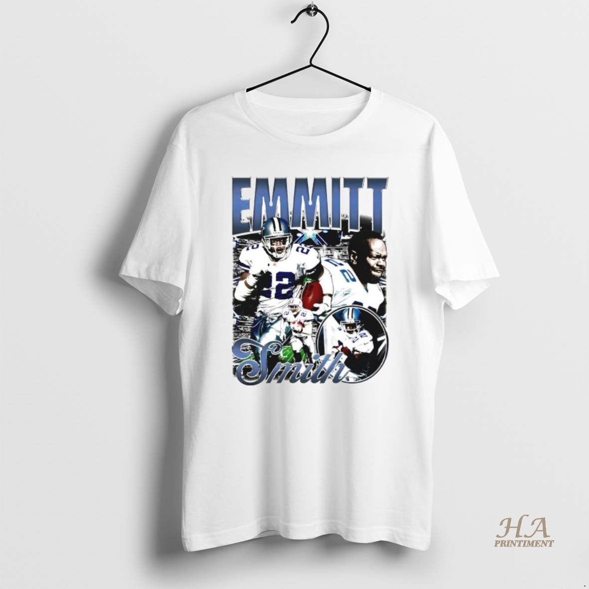 Official Emmitt Smith Picture Collage Dallas Cowboys T-Shirts, Hoodie, Sweatshirt | InkNestWear.com
