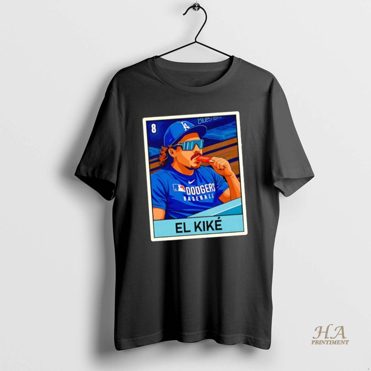 Official Enrique Hernandez El Kike Los Angeles Dodgers Card T-Shirts, Hoodie, Sweatshirt | InkNestWear.com