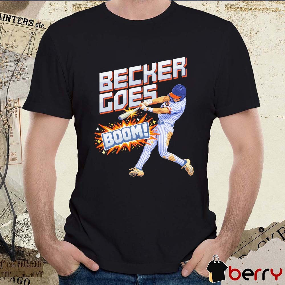 Eric Becker Becker Goes Boom Virginia Cavaliers Baseball Graphic t-shirt