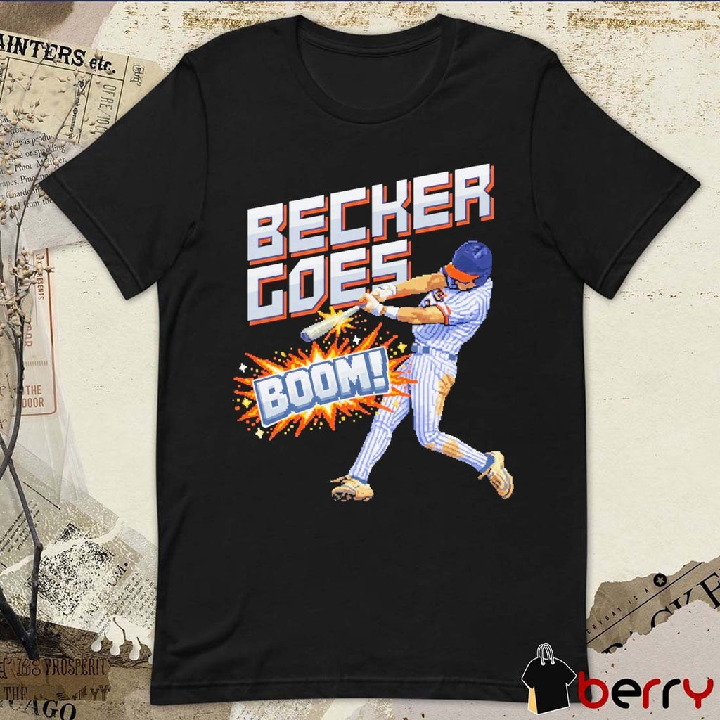 Eric Becker Becker Goes Boom Virginia Cavaliers Baseball Graphic t-shirt