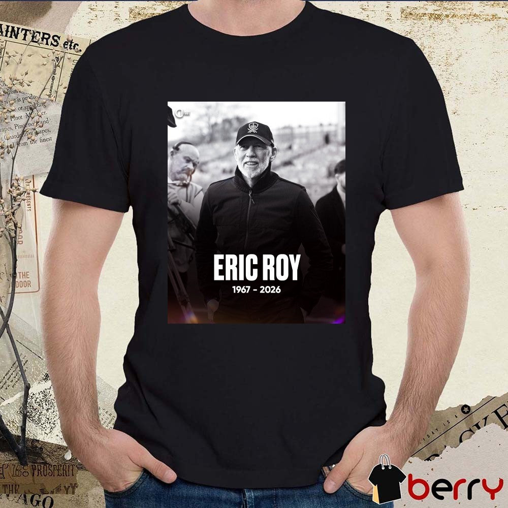 Eric Roy 1967 – 2026 Actu Foot Poster t-shirt
