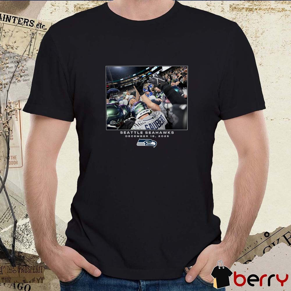 Eric Saubert Seattle Seahawks NFL Flash Features Week 16 December 18 2025 t-shirt