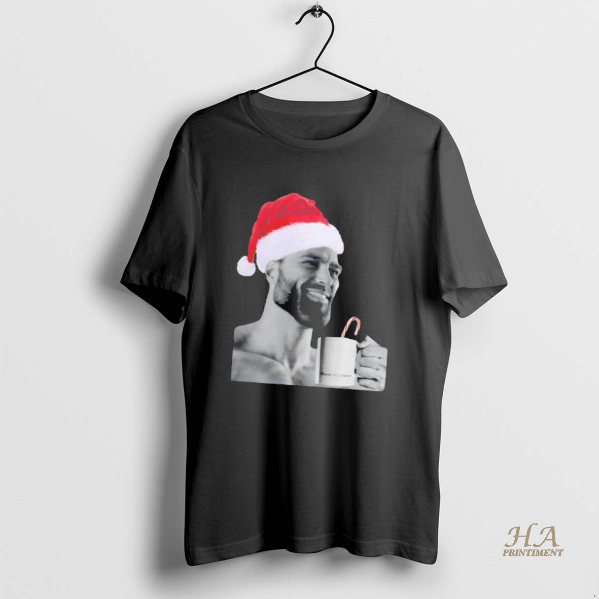 Official Ernest Khalimov Santa Gigachad T-Shirts, Hoodie, Sweatshirt | InkNestWear.com