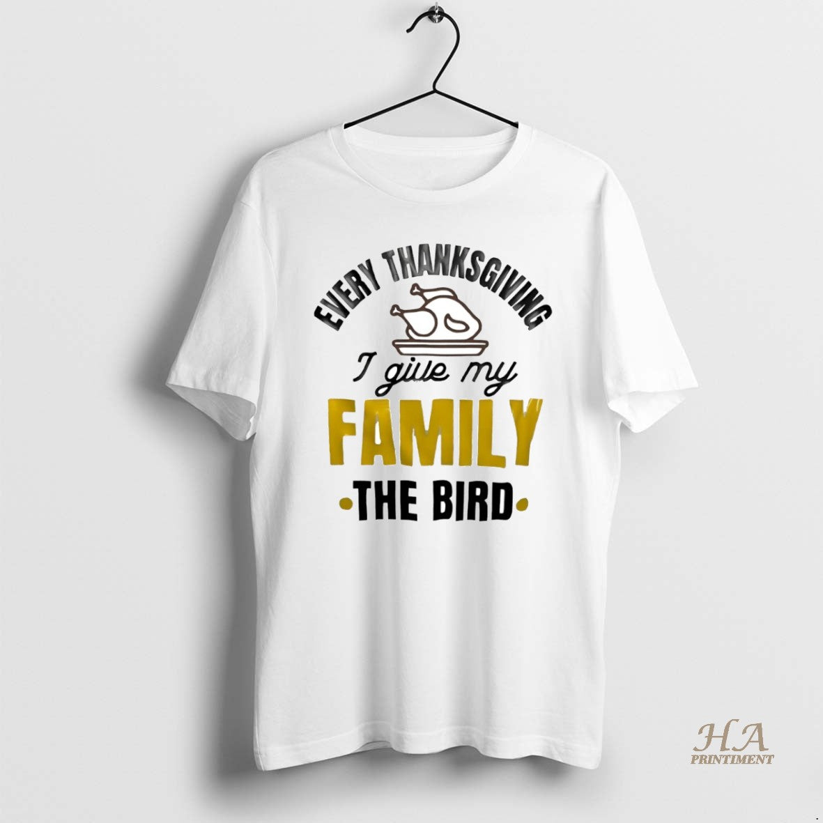Official Every Thanksgiving I Give My Family The Bird Circle T-Shirts, Hoodie, Sweatshirt | InkNestWear.com
