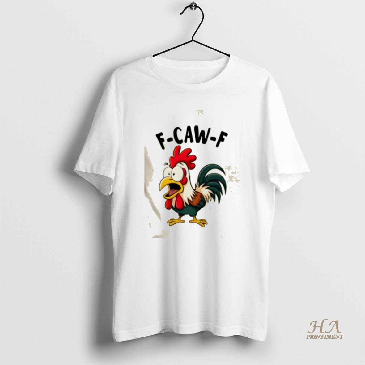 Official F Caw F Rooster Screaming Chicken Clucking Cartoon T-Shirts, Hoodie, Sweatshirt | InkNestWear.com