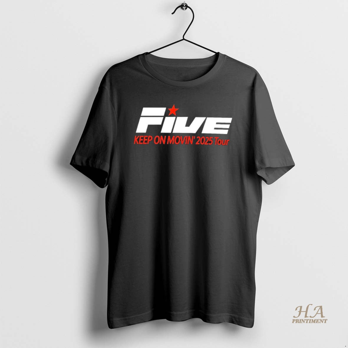Official Five Boyband Keep On Movin 2025 Tour T-Shirts, Hoodie, Sweatshirt | InkNestWear.com