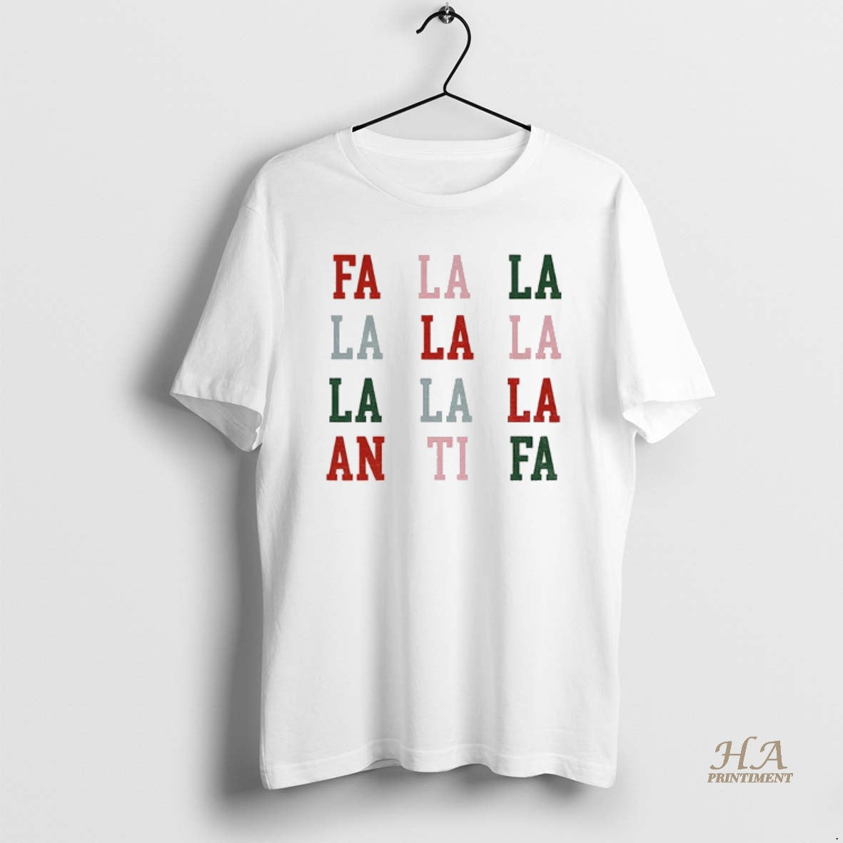 Official Fa La La La Antifa Anti Fascism Political Protest Christmas T-Shirts, Hoodie, Sweatshirt | InkNestWear.com