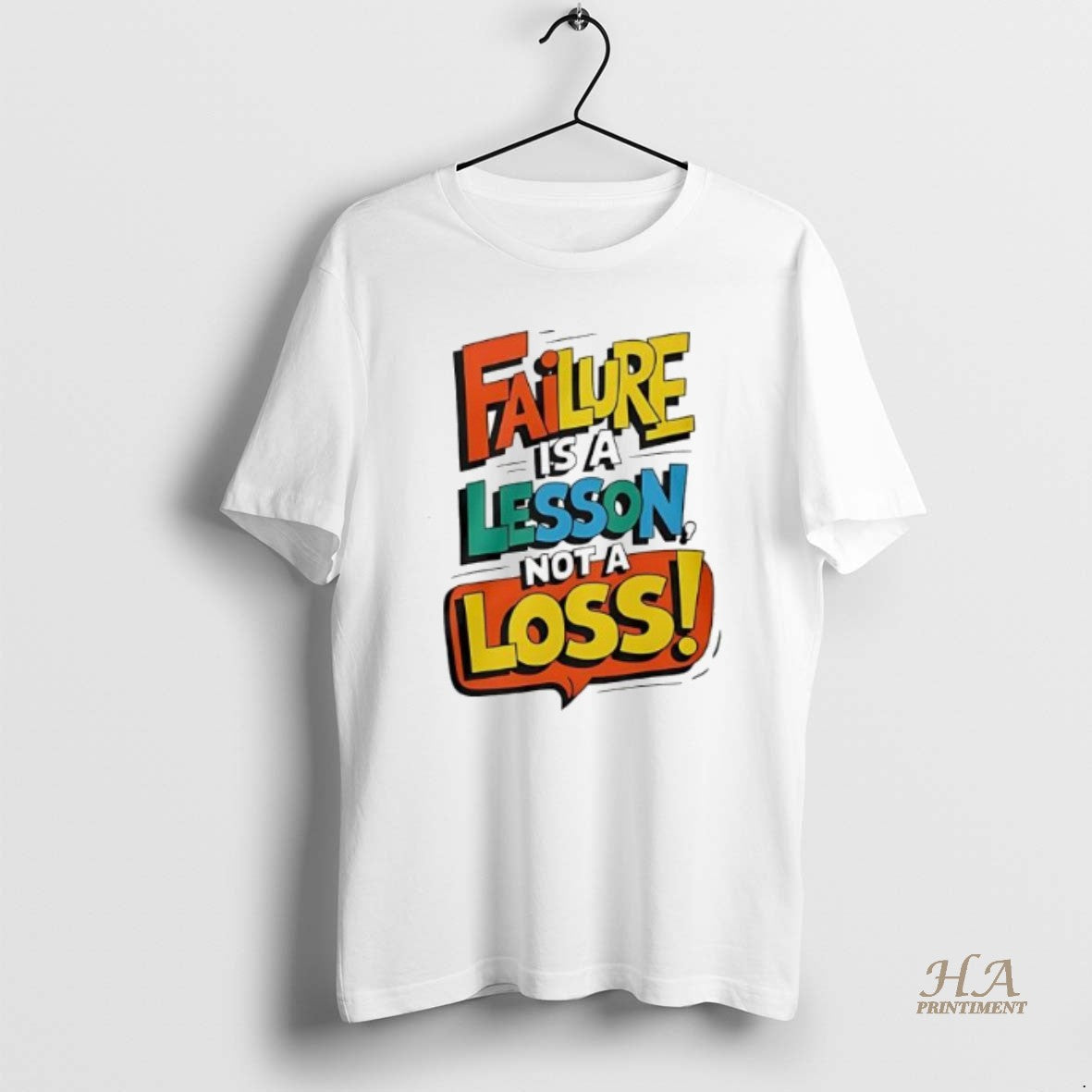 Official Failure Is A Lesson Not A Loss T-Shirts, Hoodie, Sweatshirt | InkNestWear.com