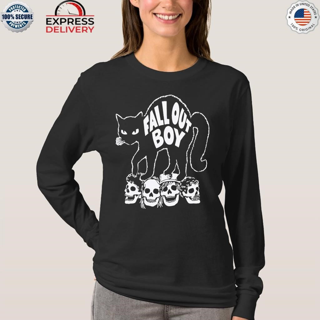 Fall Out Boy Black Cat Shirt