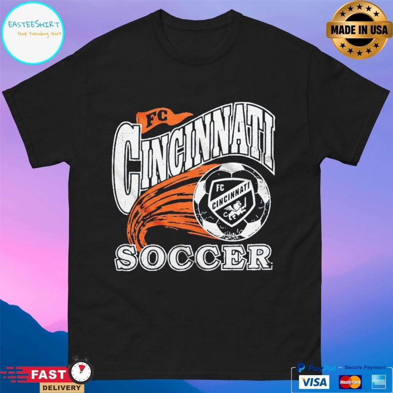 Fc Cincinnati Soccer Retro Heritage T-shirt