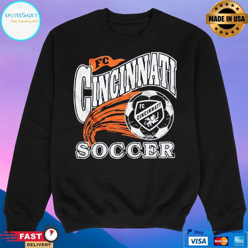 Fc Cincinnati Soccer Retro Heritage T-shirt