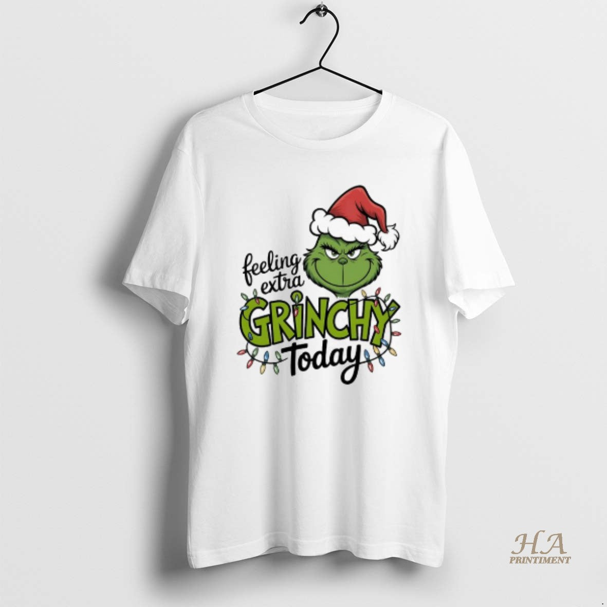 Official Feeling Extra Grinchy Today T-Shirts, Hoodie, Sweatshirt | InkNestWear.com