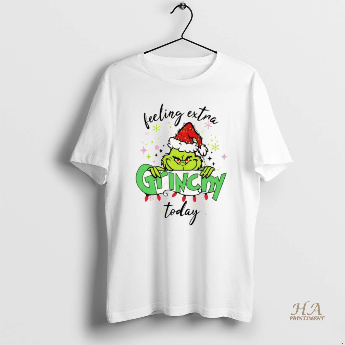 Official Feeling Extra Grincy Today Christmas T-Shirts, Hoodie, Sweatshirt | InkNestWear.com