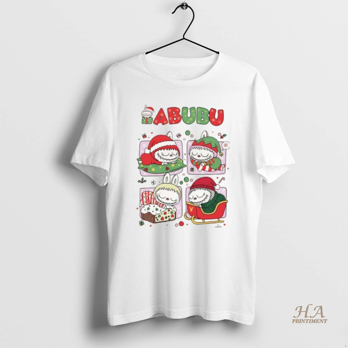 Official Festive Labubu Family Santa Labubu Christmas T-Shirts, Hoodie, Sweatshirt | InkNestWear.com