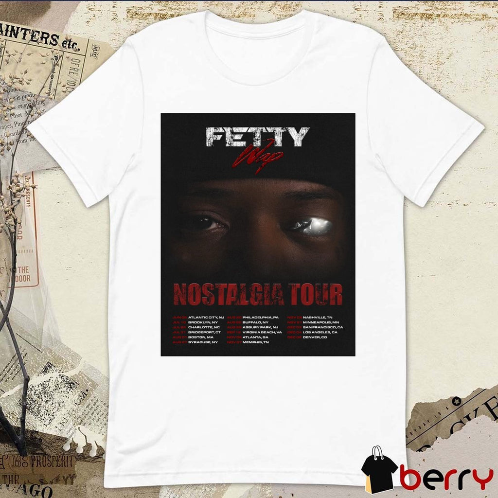 Fetty Wap Nostalgia Tour June 06 – December 06 2026 Poster t-shirt