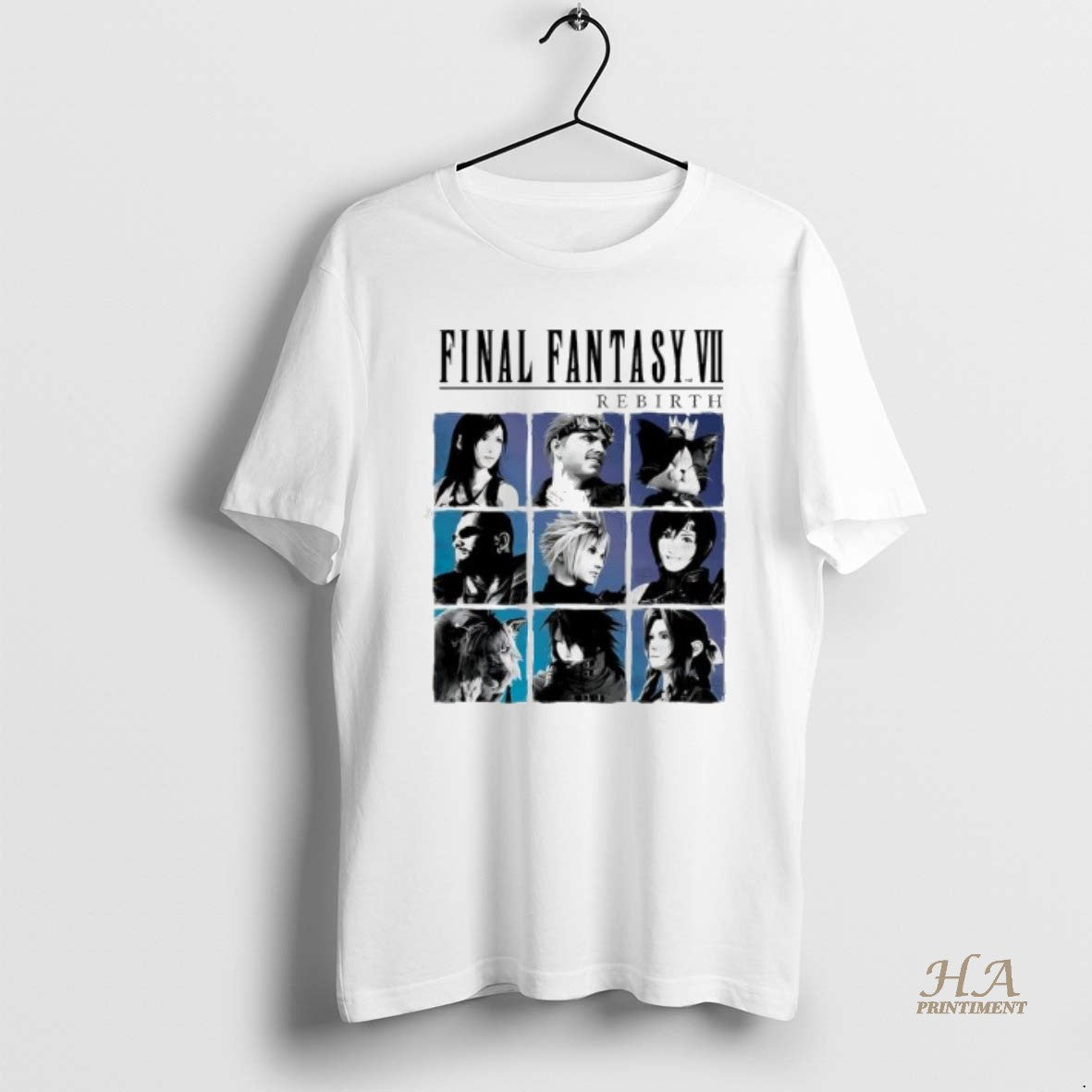 Official Final Fantasy Vii Rebirth Cast Art Games Graphic T-Shirts, Hoodie, Sweatshirt | InkNestWear.com