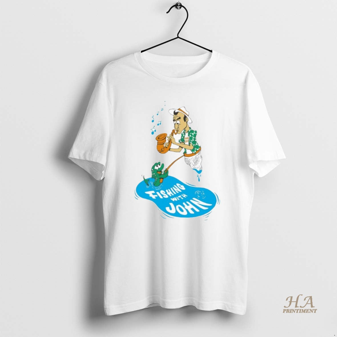 Official Fishing With John Trumpet T-Shirts, Hoodie, Sweatshirt | InkNestWear.com