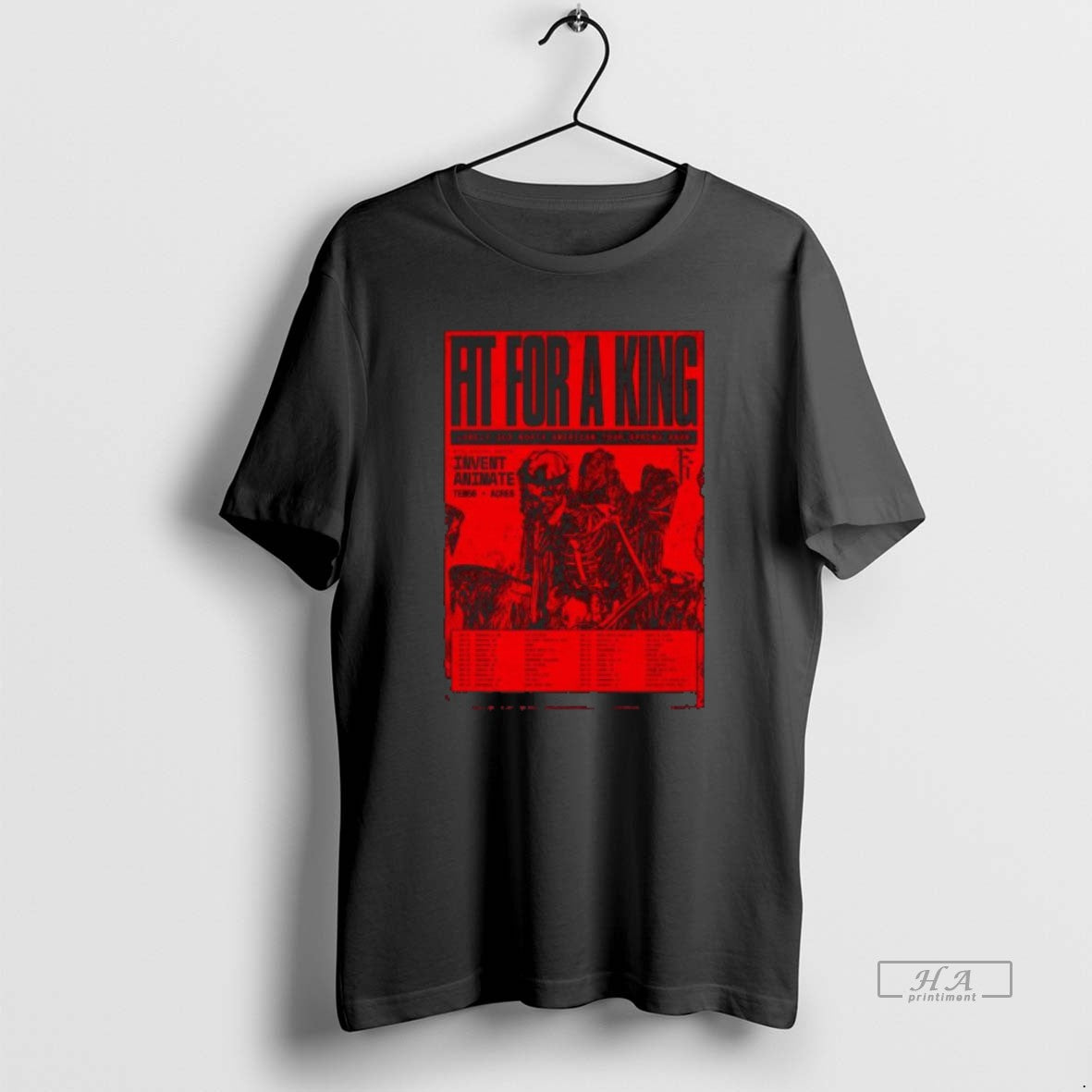 Official Fit For A King Lonely God Spring 2026 Tour North American