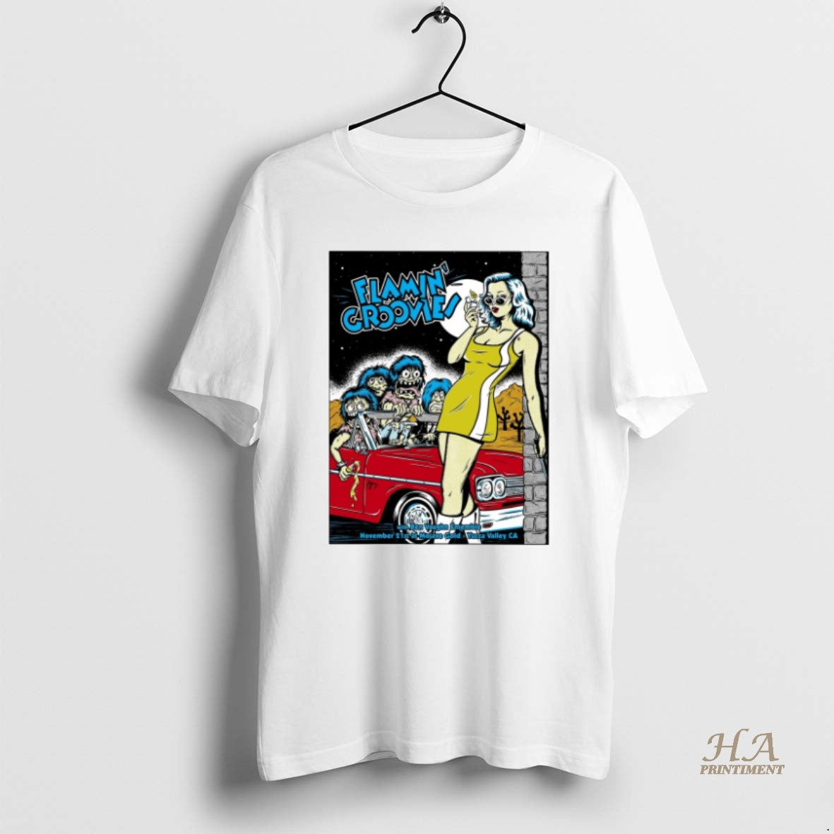 Official Flamin Groovies And Ben Vaughn Ensemble At Mojave Gold On November 21 2025 T-Shirts, Hoodie, Sweatshirt