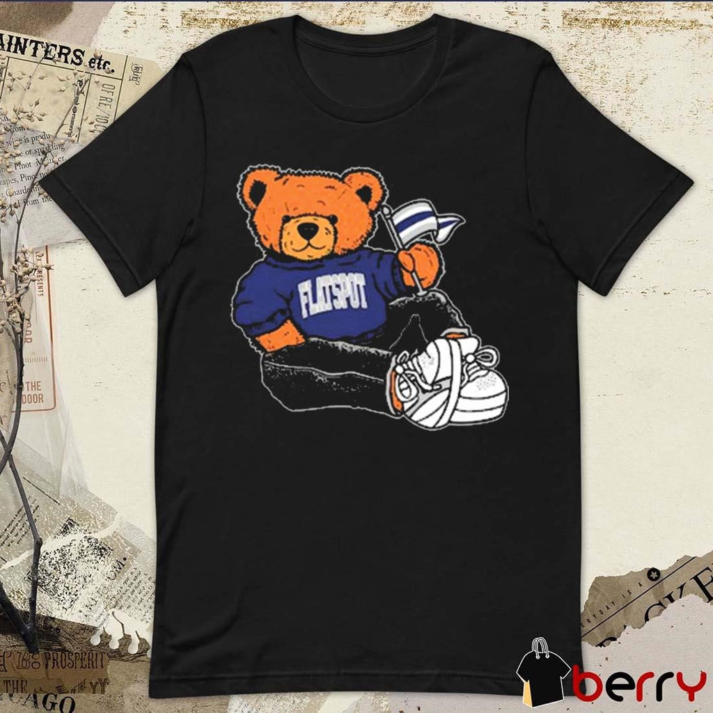 Flatspot Records Bear Babydoll t-shirt