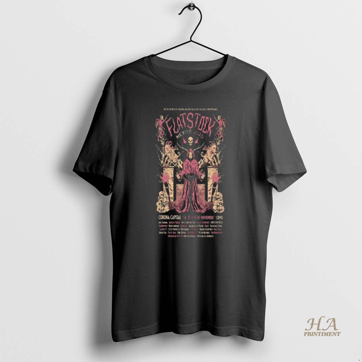 Official Flatstock Corona Capital Mexico 2025 T-Shirts, Hoodie, Sweatshirt | InkNestWear.com