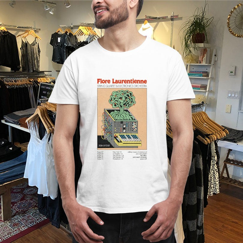 Flore Laurentienne String Quartet And Electronics Orchestra 2026 Us Tour T-shirts