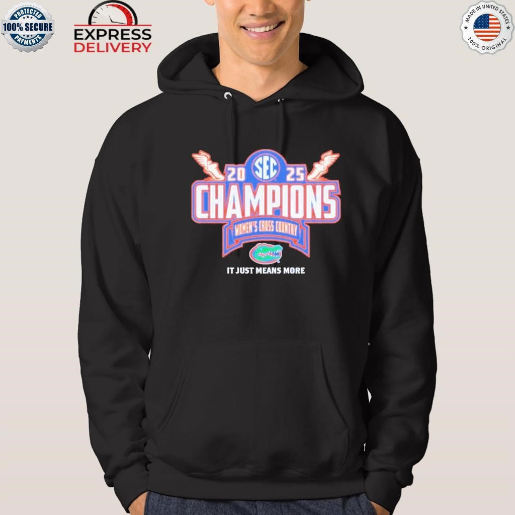 Florida Gators 2025 SEC Women’s Cross Country Conference Champions Locker Room Shirt
