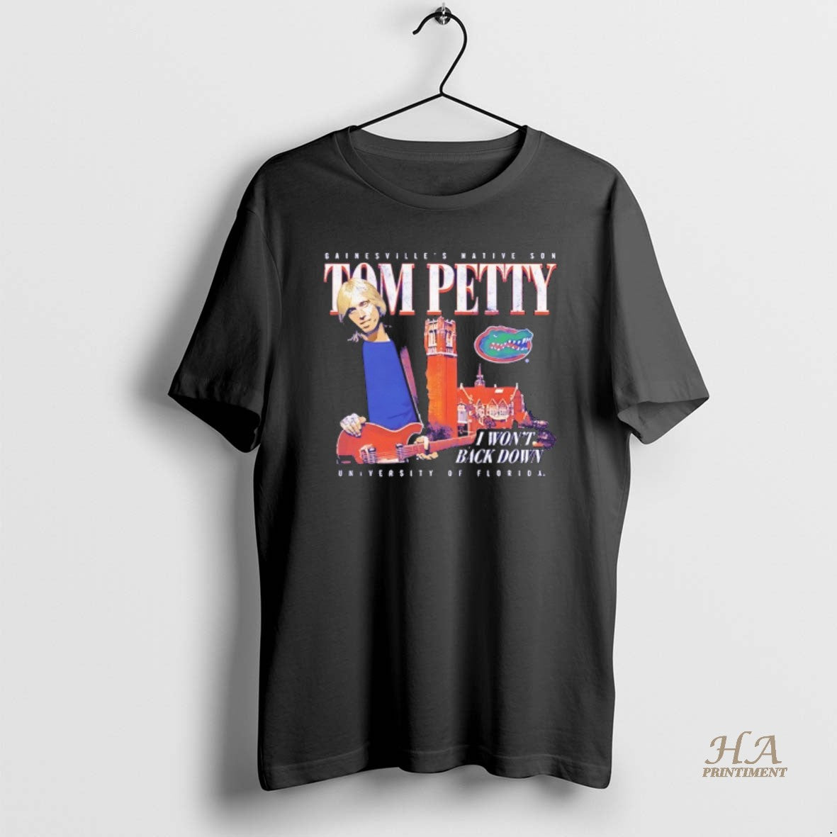 Official Florida Gators Tom Petty I Wont Back Down Gainesvilles Native Son T-Shirts, Hoodie, Sweatshirt | InkNestWear.com