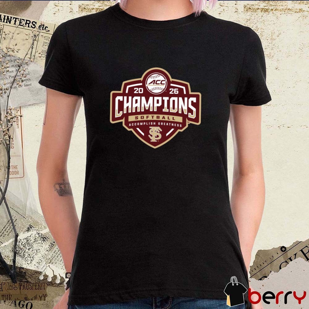 Florida State Seminoles 2026 NCAA ACC Softball Tournament Champions Locker Room t-shirt
